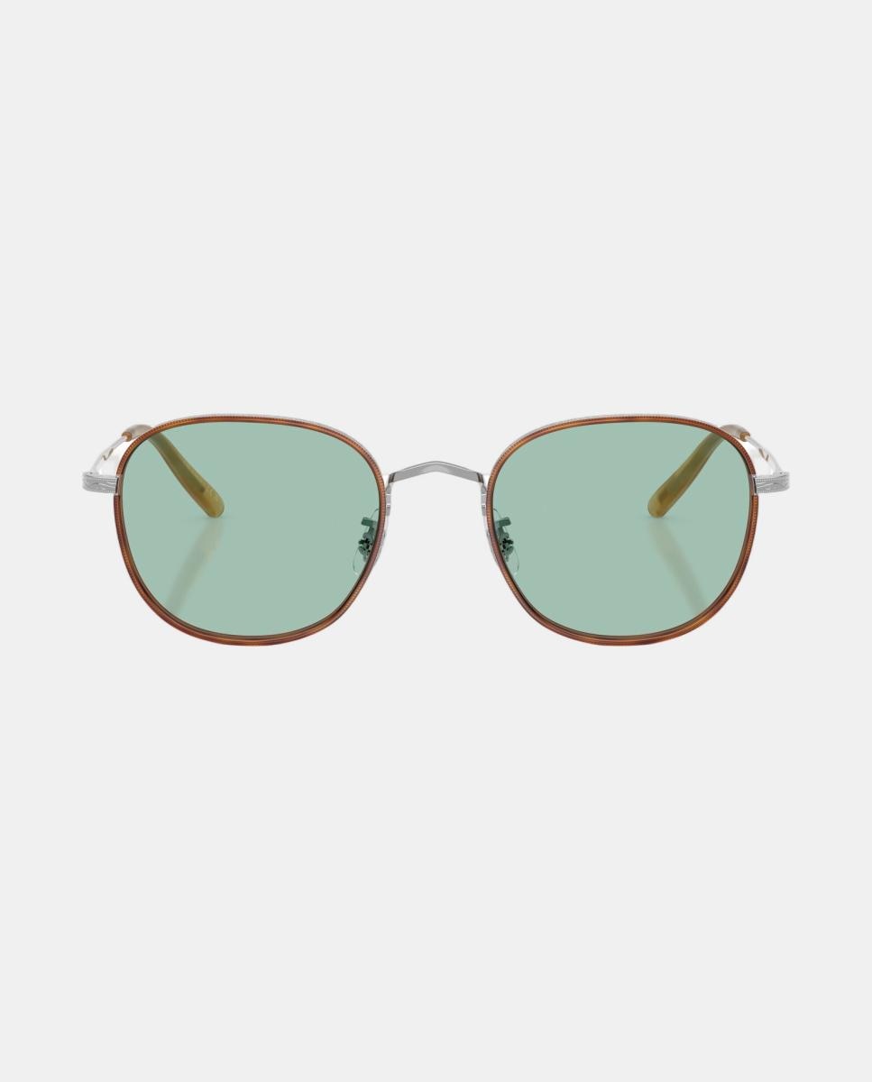Gafas de sol OV1375T MEHR unisex ovalada en metal - Oliver Peoples - Plata Plata-4