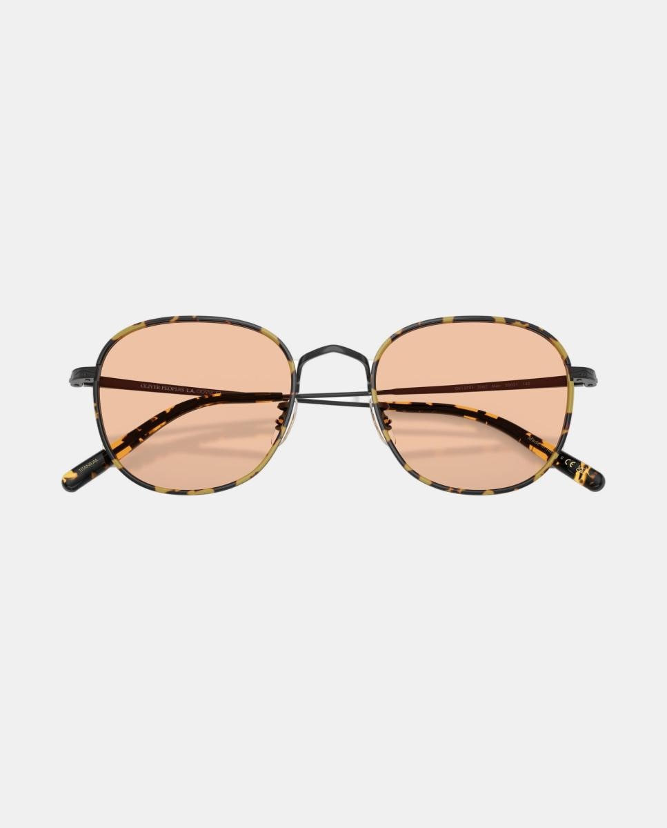 Gafas de sol OV1375T MEHR unisex ovalada en metal - Oliver Peoples - Negro Negro-5