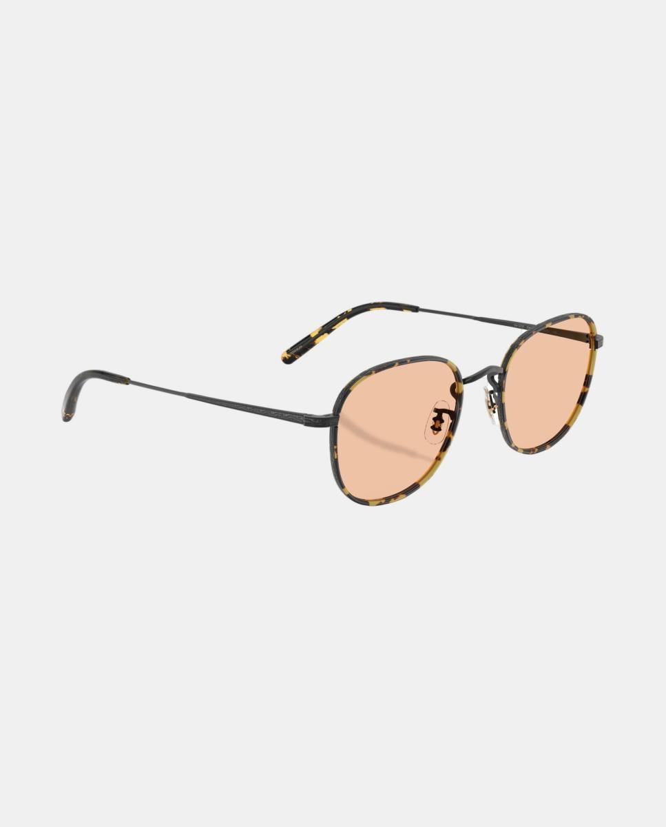 Gafas de sol OV1375T MEHR unisex ovalada en metal - Oliver Peoples - Negro Negro-7