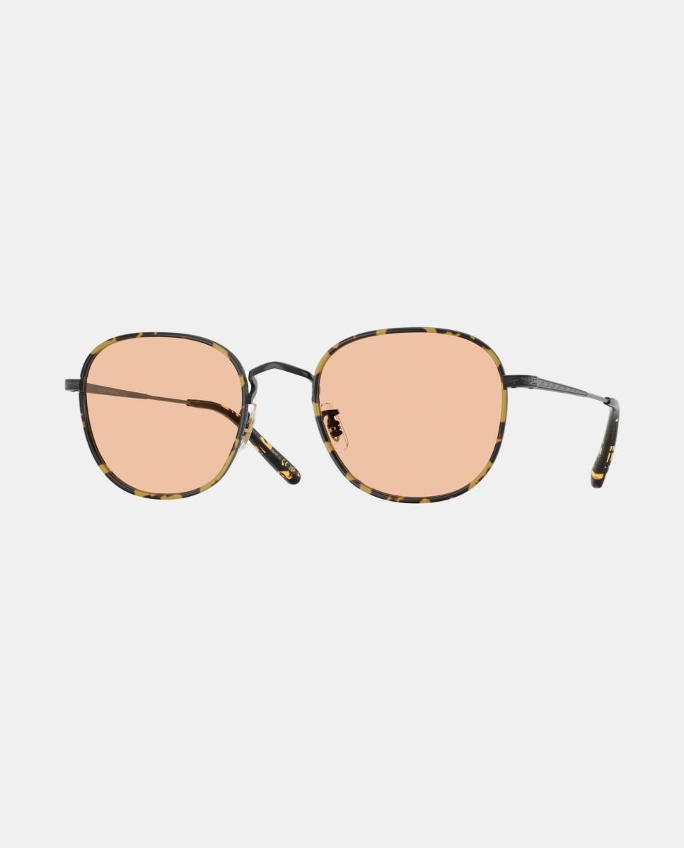 Gafas de sol OV1375T MEHR unisex ovalada en metal - Oliver Peoples - Negro Negro-9
