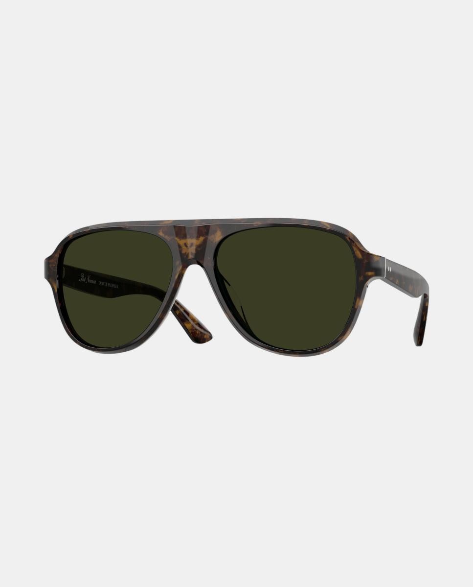 Imagen 9 de Gafas de sol OV5581SU PAUL NEWMAN SUN de hombre piloto en acetato con lente polarizada - Oliver Peoples - Marrón Marrón