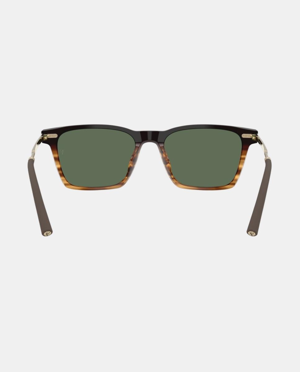 Gafas de sol OV5624SU R-19 unisex rectangular en acetato con lente polarizada - Oliver Peoples - Marrón Marrón-6