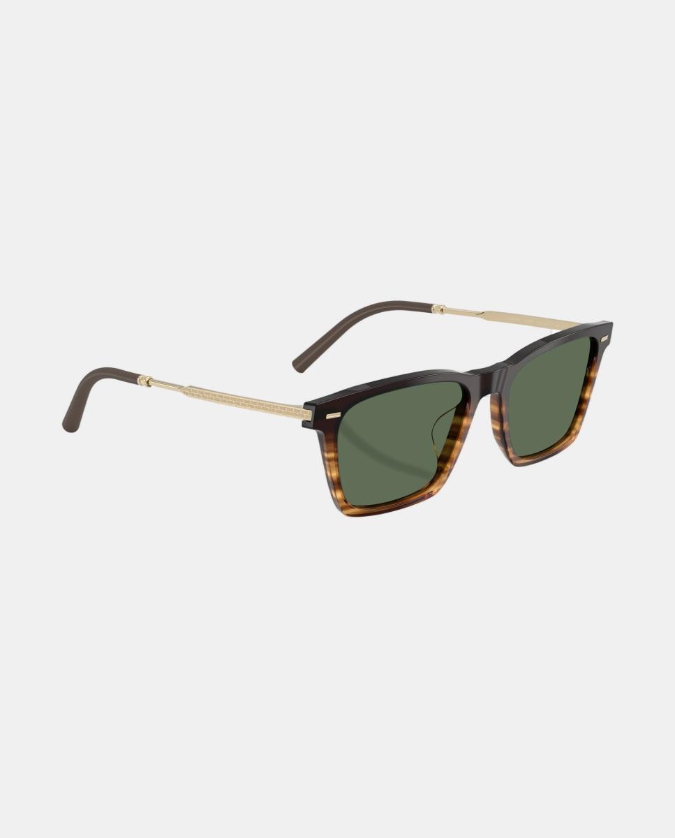 Gafas de sol OV5624SU R-19 unisex rectangular en acetato con lente polarizada - Oliver Peoples - Marrón Marrón-7