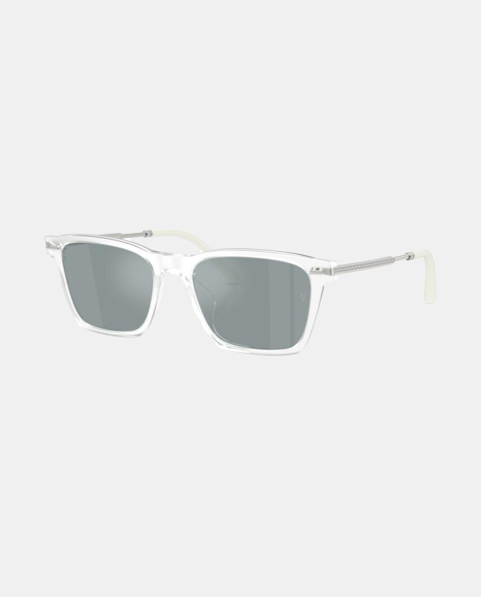 Imagen 2 de Gafas de sol OV5624SU R-19 unisex rectangular en acetato con lente polarizada - Oliver Peoples - Transparente Transparente