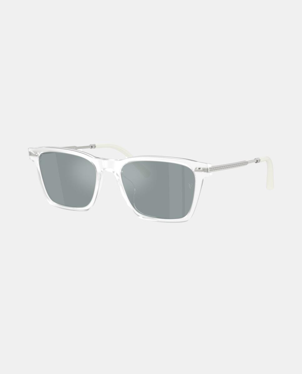 Imagen 8 de Gafas de sol OV5624SU R-19 unisex rectangular en acetato con lente polarizada - Oliver Peoples - Transparente Transparente