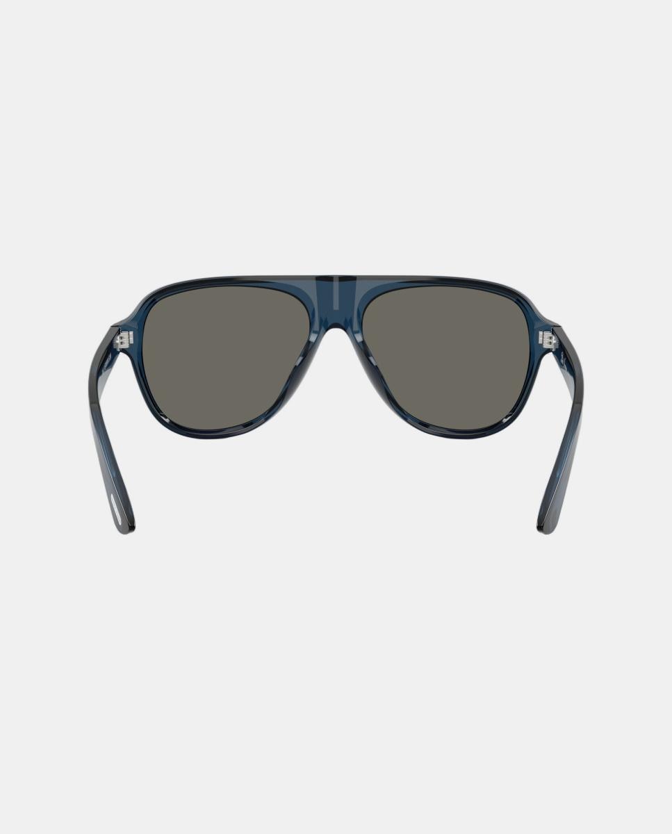 Gafas de sol OV5581SU PAUL NEWMAN SUN de hombre piloto en acetato - Oliver Peoples - Azul Azul-6