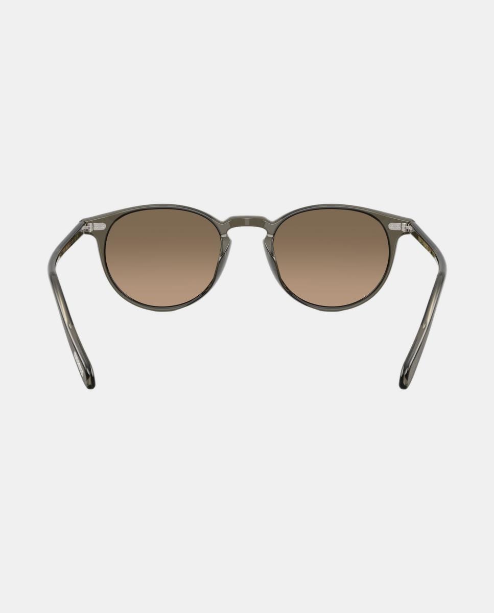 Gafas de sol OV5004SU RILEY SUN unisex ovalada en acetato con lente polarizada - Oliver Peoples - Marrón Marrón-6