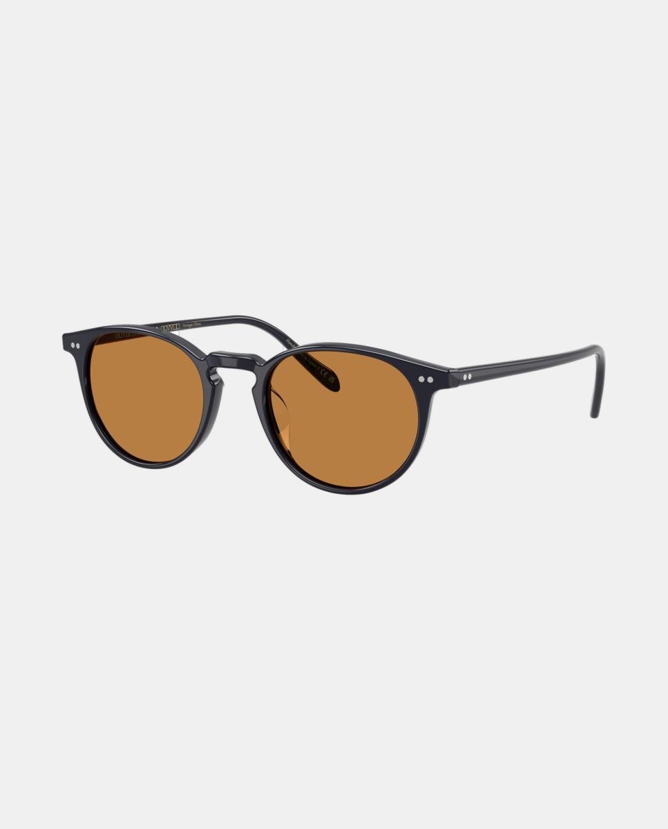 Gafas de sol OV5004SU RILEY SUN unisex ovalada en acetato - Oliver Peoples - Marrón Marrón-8