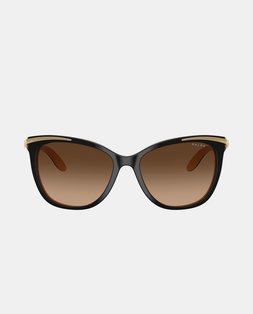 Imagen 0 de Gafas de sol RA5203 de mujer ojo de gato en acetato con lente degradada Negro