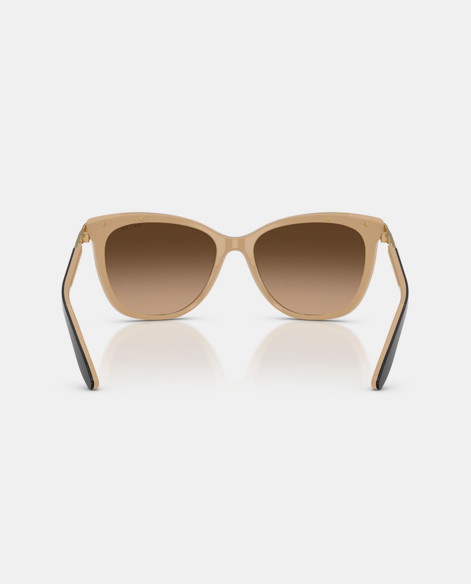 Gafas de sol RA5203 de mujer ojo de gato en acetato con lente degradada - Ralph Lauren - Negro Negro-6