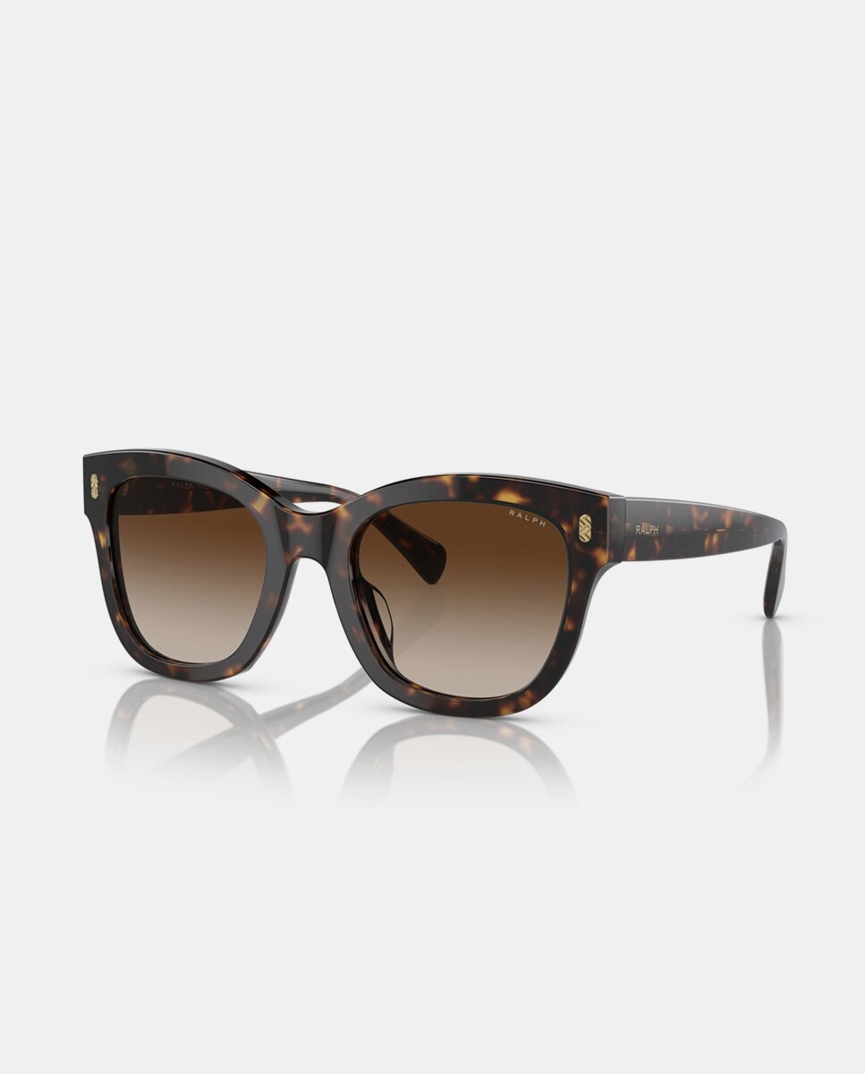 Gafas de sol RA5301U de mujer ovalada en acetato con lente degradada - Ralph by Ralph Lauren - Marrón Marrón-2