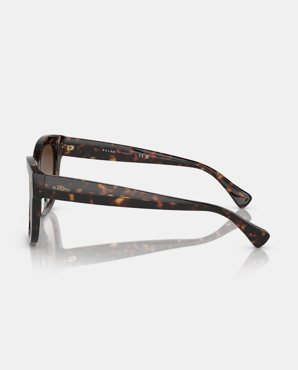 Gafas de sol RA5301U de mujer ovalada en acetato con lente degradada - Ralph by Ralph Lauren - Marrón Marrón-3