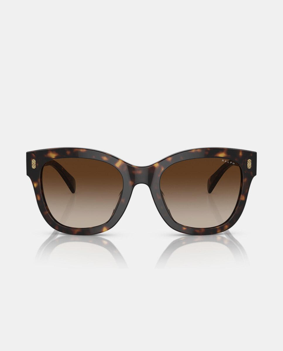 Gafas de sol RA5301U de mujer ovalada en acetato con lente degradada - Ralph by Ralph Lauren - Marrón Marrón-4