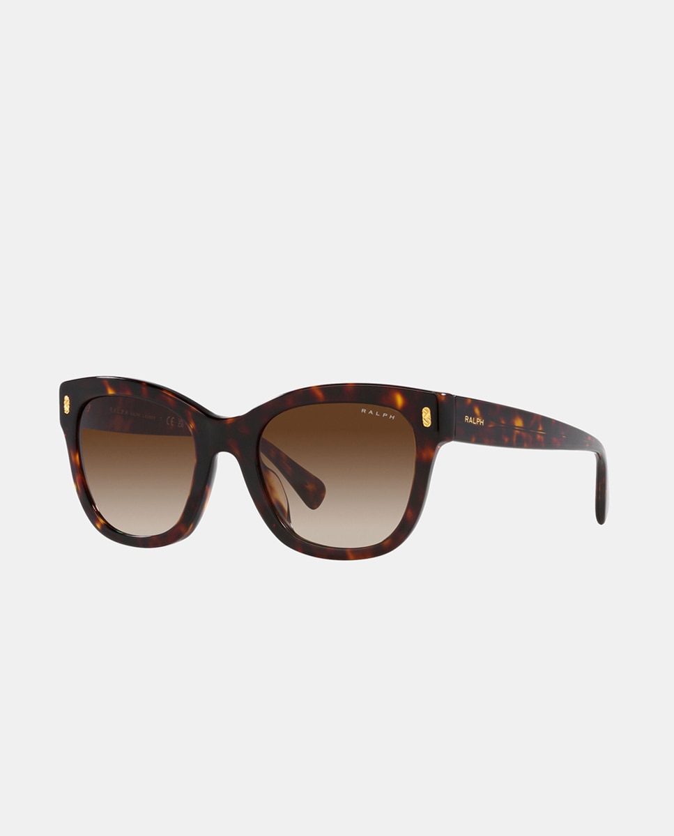Gafas de sol RA5301U de mujer ovalada en acetato con lente degradada - Ralph by Ralph Lauren - Marrón Marrón-8
