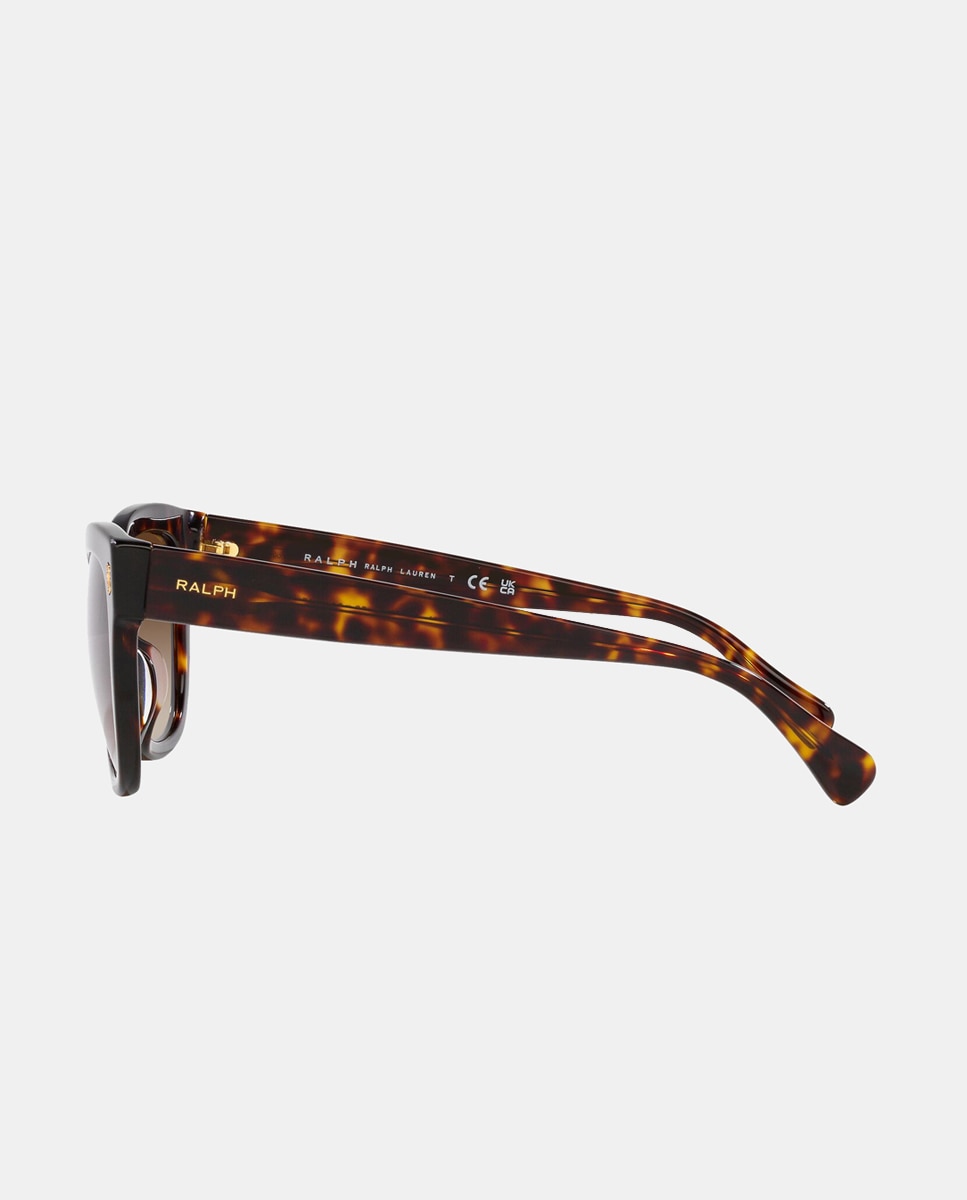 Gafas de sol RA5301U de mujer ovalada en acetato con lente degradada - Ralph by Ralph Lauren - Marrón Marrón-9