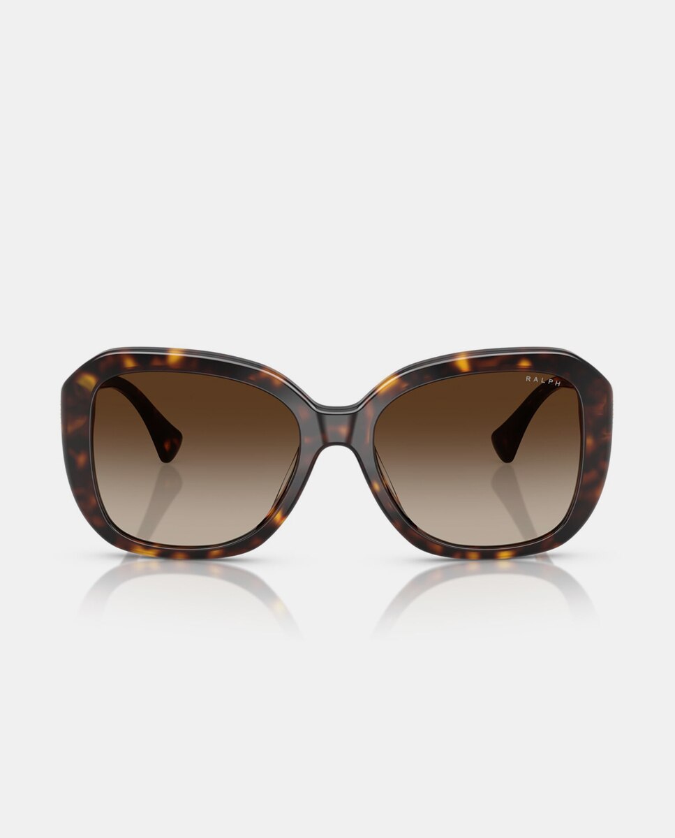 Gafas de sol RA5321U de mujer cuadrada en acetato con lente degradada - Ralph by Ralph Lauren - Marrón Marrón-4