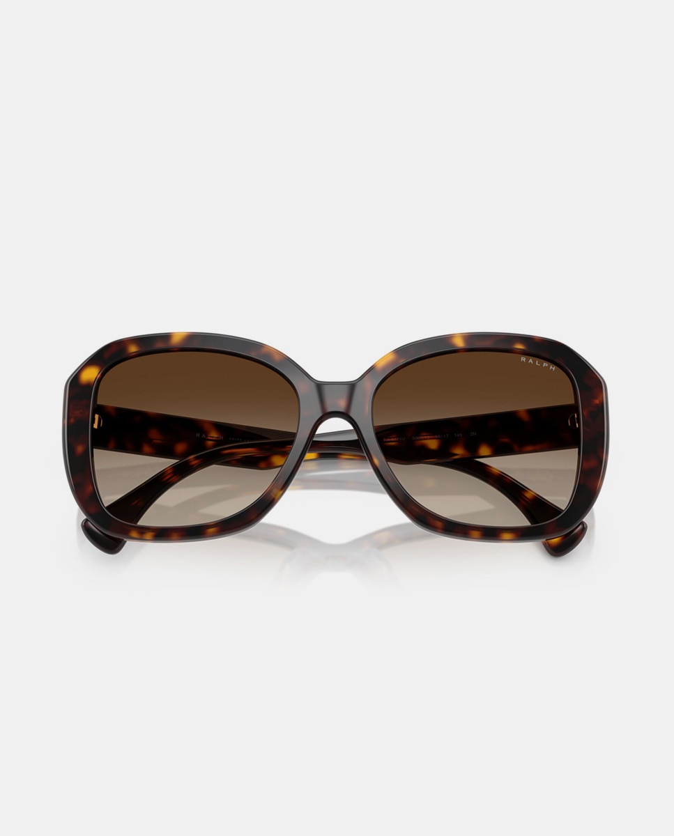 Gafas de sol RA5321U de mujer cuadrada en acetato con lente degradada - Ralph by Ralph Lauren - Marrón Marrón-5