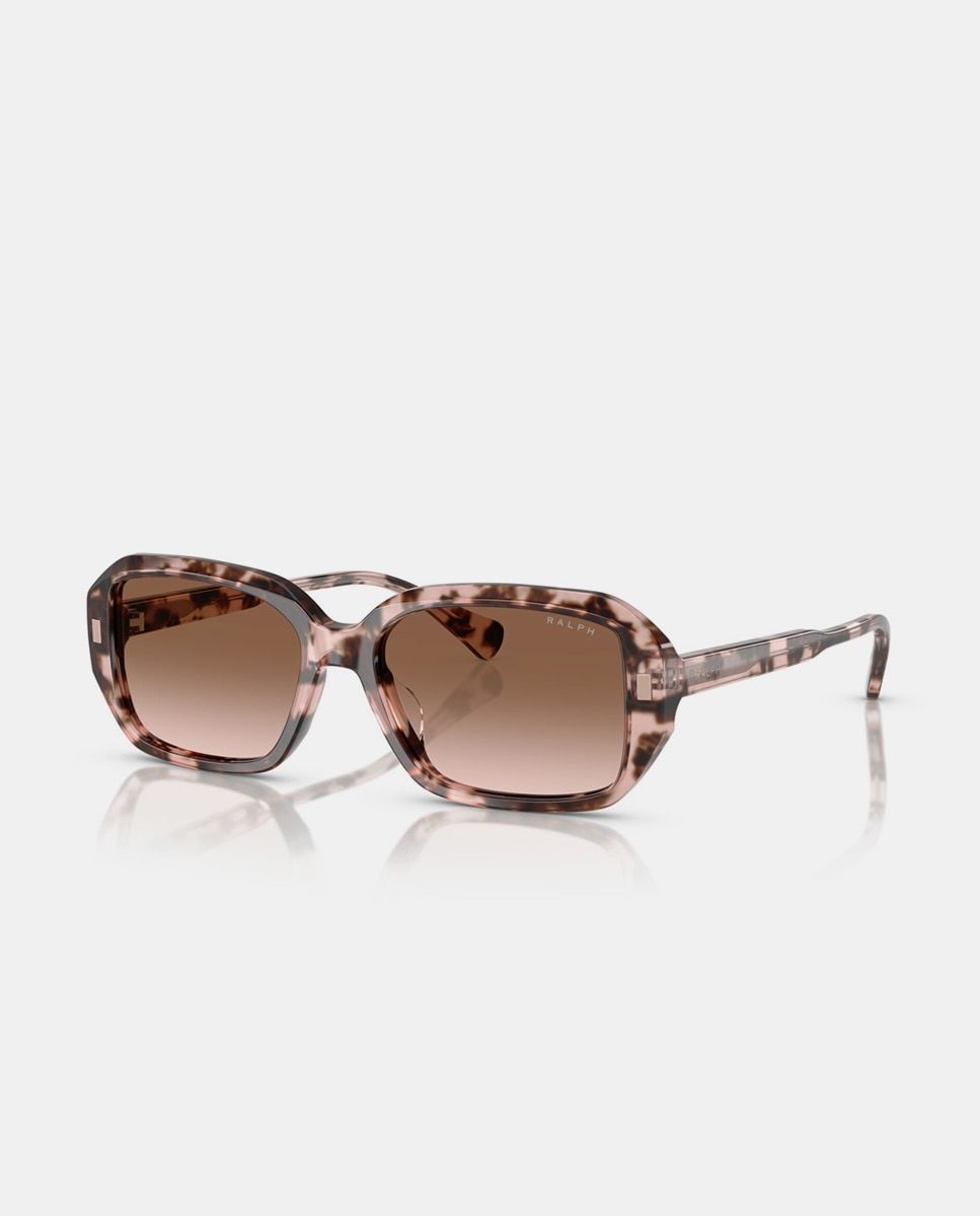 Gafas de sol RA5325U de mujer rectangular en acetato con lente degradada - Ralph by Ralph Lauren - Marrón Marrón-2