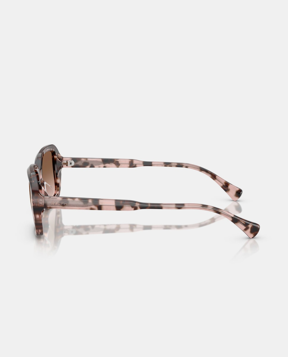 Gafas de sol RA5325U de mujer rectangular en acetato con lente degradada - Ralph by Ralph Lauren - Marrón Marrón-3