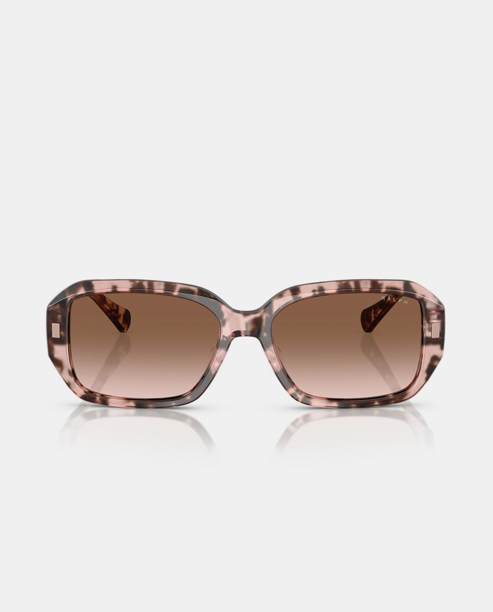 Gafas de sol RA5325U de mujer rectangular en acetato con lente degradada - Ralph by Ralph Lauren - Marrón Marrón-4