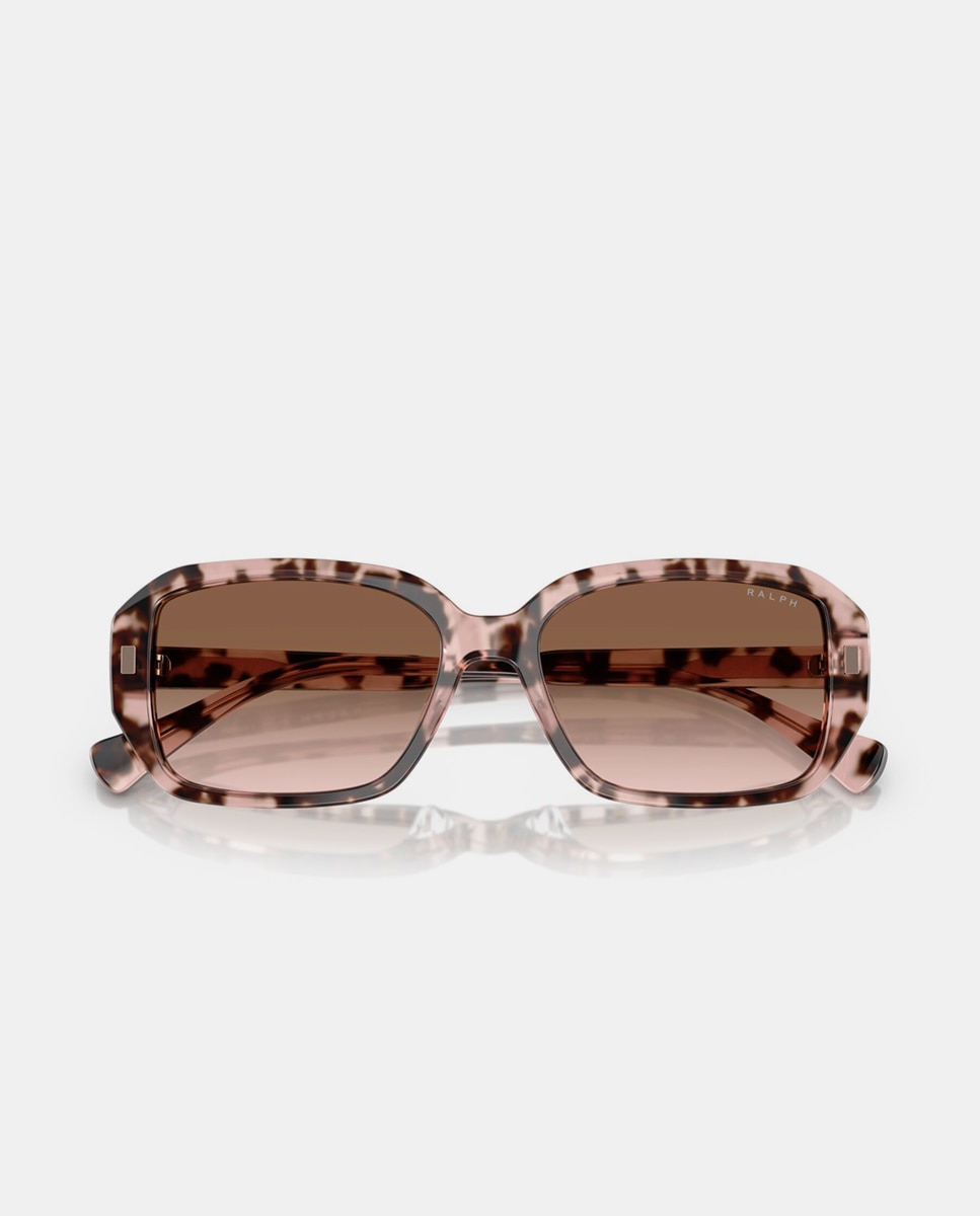 Gafas de sol RA5325U de mujer rectangular en acetato con lente degradada - Ralph by Ralph Lauren - Marrón Marrón-5