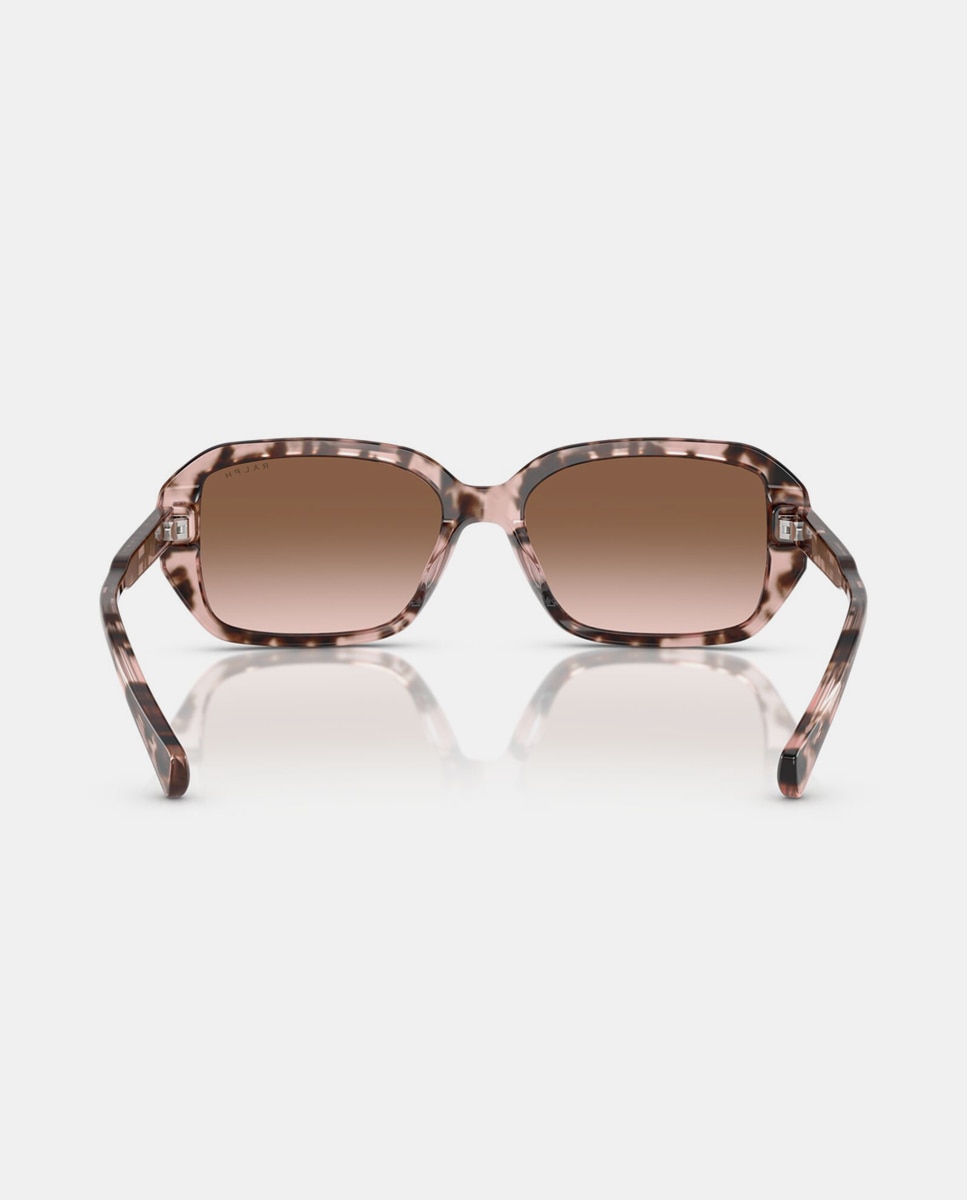 Gafas de sol RA5325U de mujer rectangular en acetato con lente degradada - Ralph by Ralph Lauren - Marrón Marrón-6