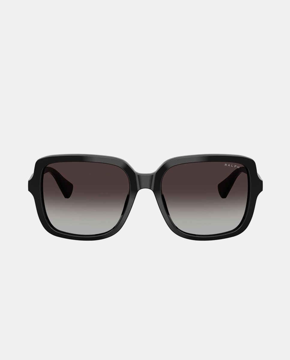 Imagen 0 de Gafas de sol RA5333U de mujer cuadrada en acetato con lente degradada Negro