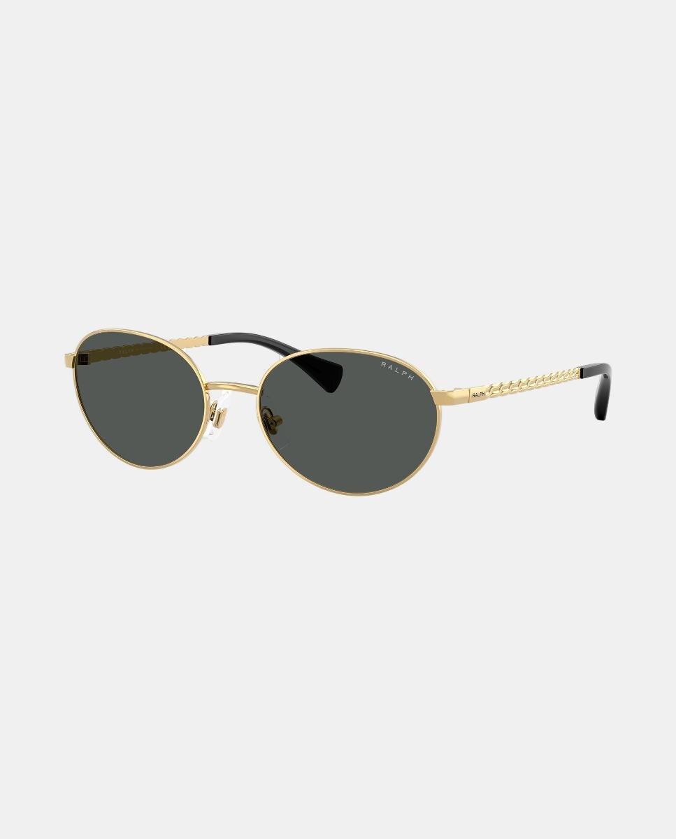 Gafas de sol RA4148 de mujer ovalada en metal - Ralph by Ralph Lauren - Oro Oro-6