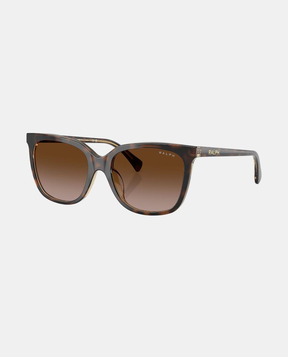 Gafas de sol RA5343U de mujer cuadrada en acetato con lente degradada - Ralph by Ralph Lauren - Marrón Marrón-2
