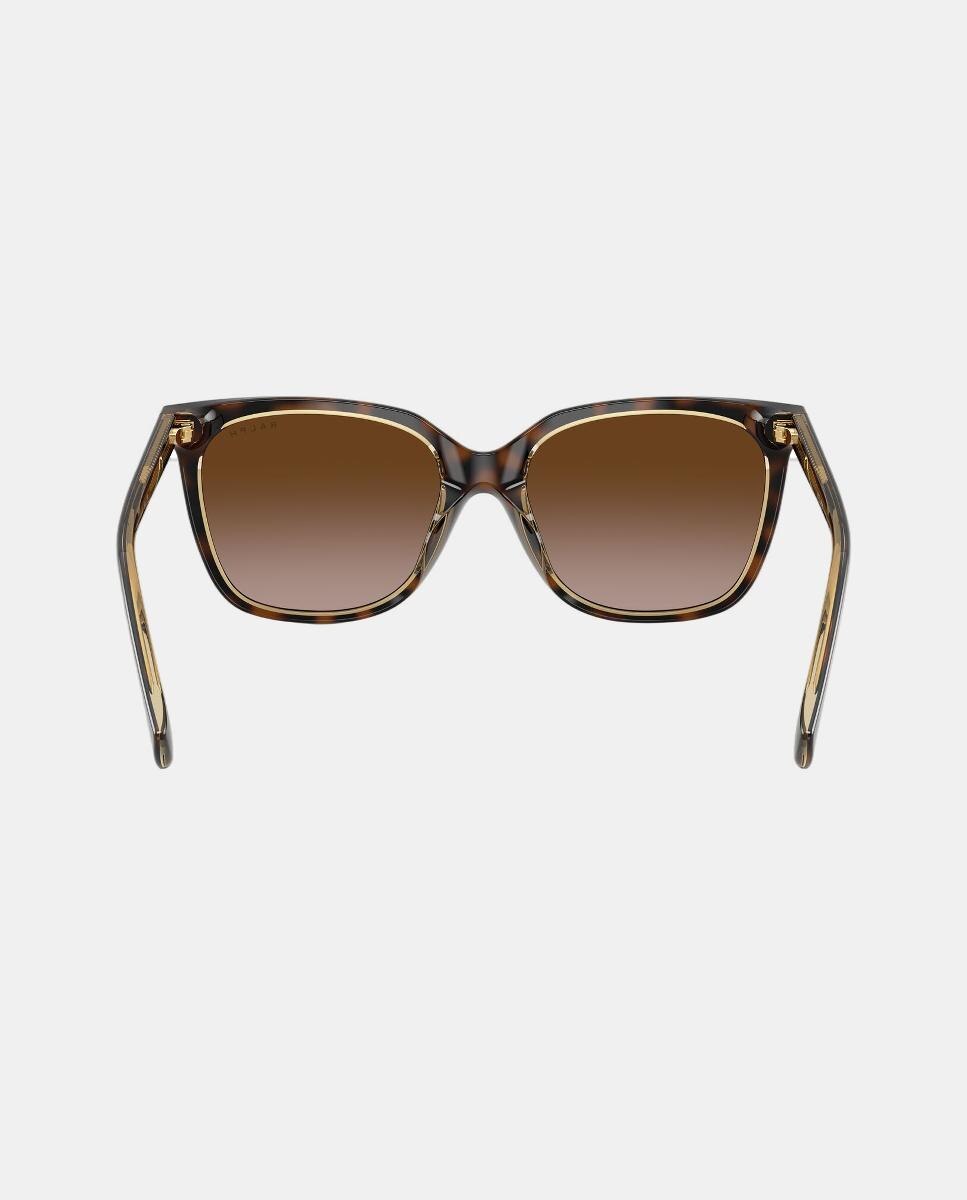Gafas de sol RA5343U de mujer cuadrada en acetato con lente degradada - Ralph by Ralph Lauren - Marrón Marrón-5