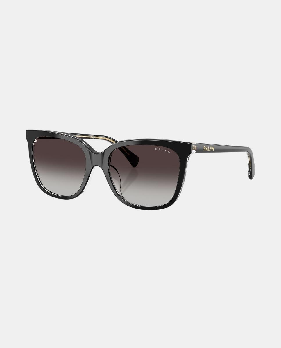 Gafas de sol RA5343U de mujer cuadrada en acetato con lente degradada - Ralph by Ralph Lauren - Negro Negro-2