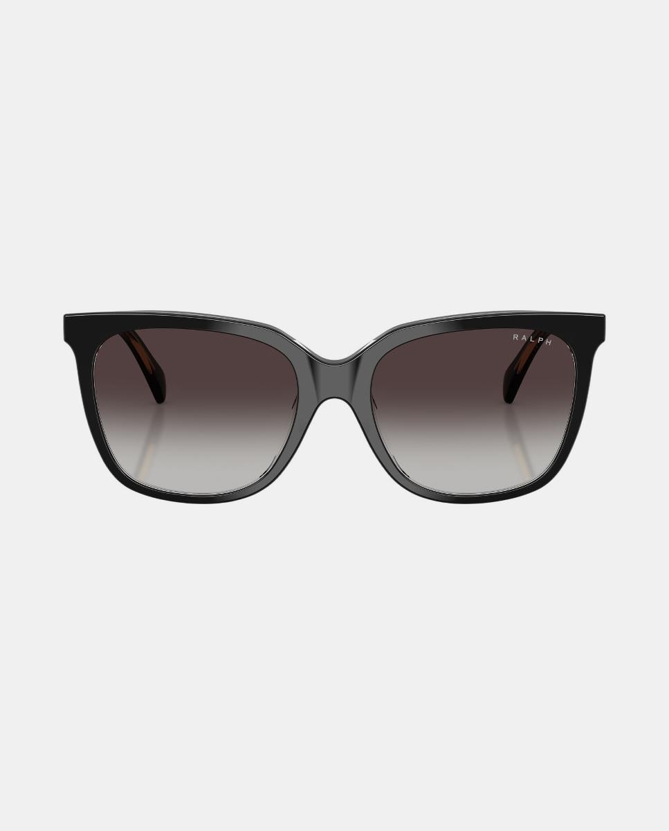Gafas de sol RA5343U de mujer cuadrada en acetato con lente degradada - Ralph by Ralph Lauren - Negro Negro-4
