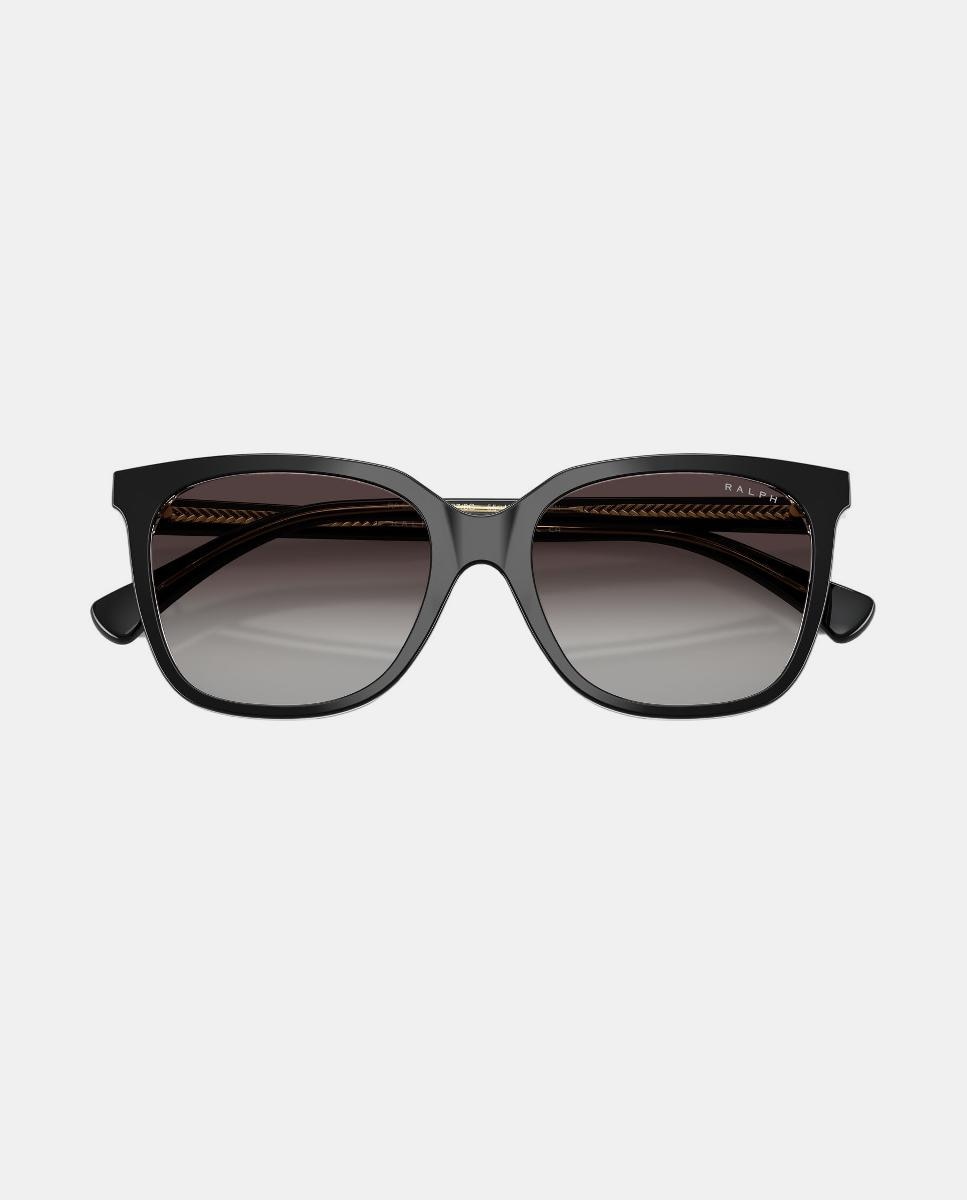 Gafas de sol RA5343U de mujer cuadrada en acetato con lente degradada - Ralph by Ralph Lauren - Negro Negro-5