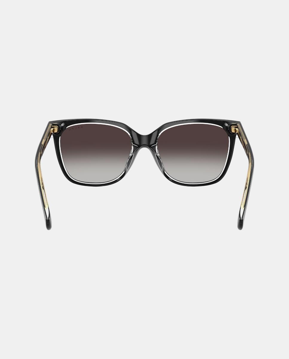 Gafas de sol RA5343U de mujer cuadrada en acetato con lente degradada - Ralph by Ralph Lauren - Negro Negro-6