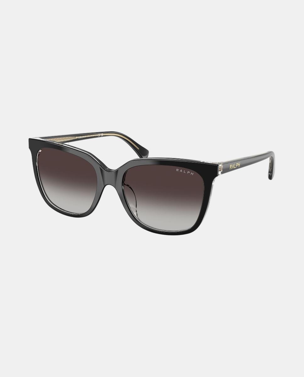 Gafas de sol RA5343U de mujer cuadrada en acetato con lente degradada - Ralph by Ralph Lauren - Negro Negro-8