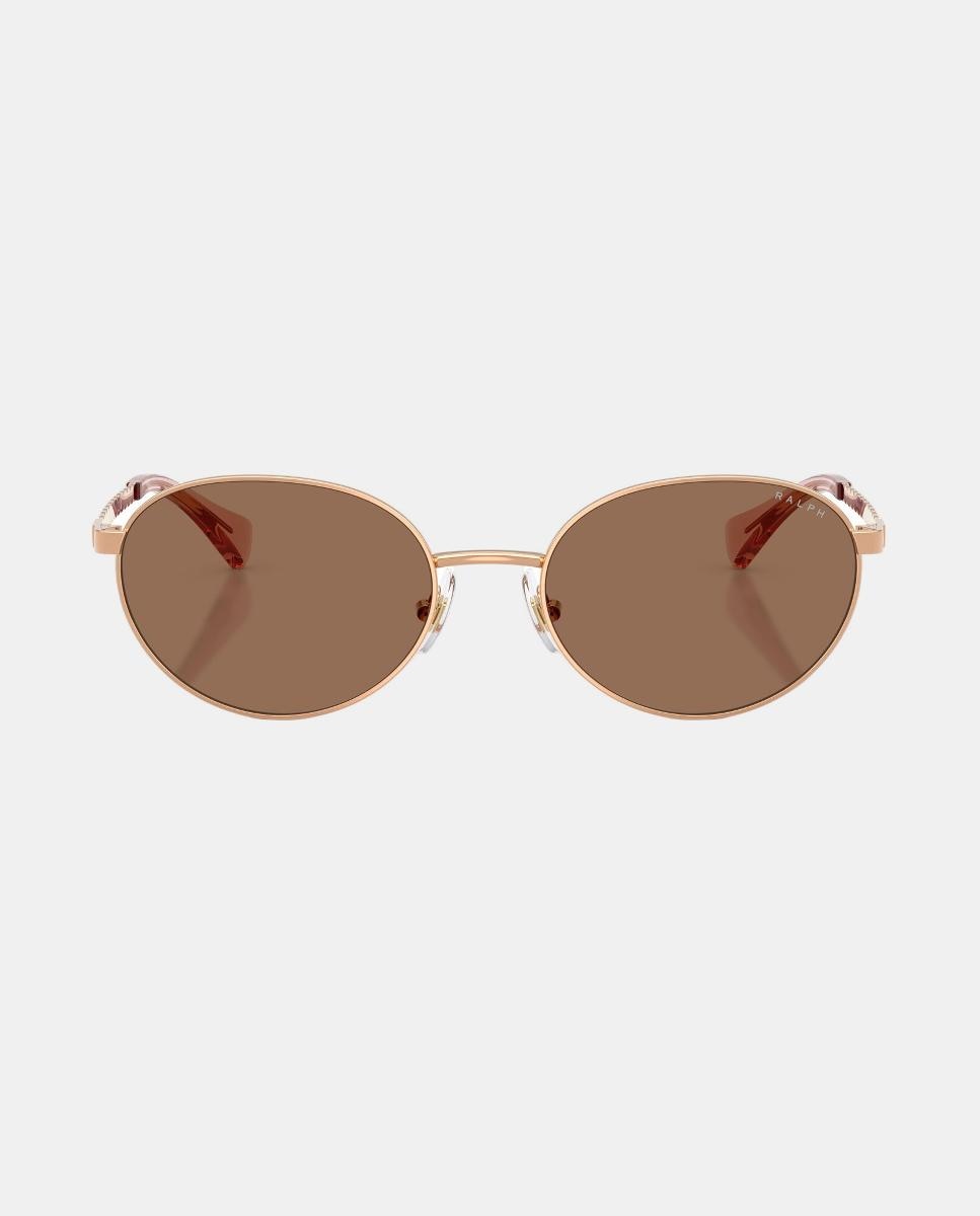 Gafas de sol RA4148 de mujer ovalada en metal - Ralph by Ralph Lauren - Rosa Rosa-4