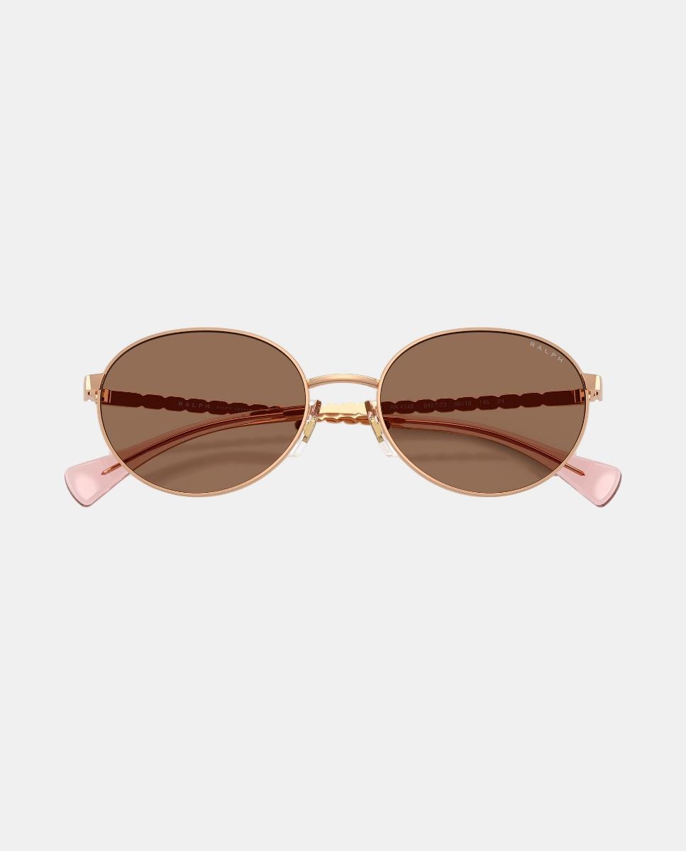 Gafas de sol RA4148 de mujer ovalada en metal - Ralph by Ralph Lauren - Rosa Rosa-5