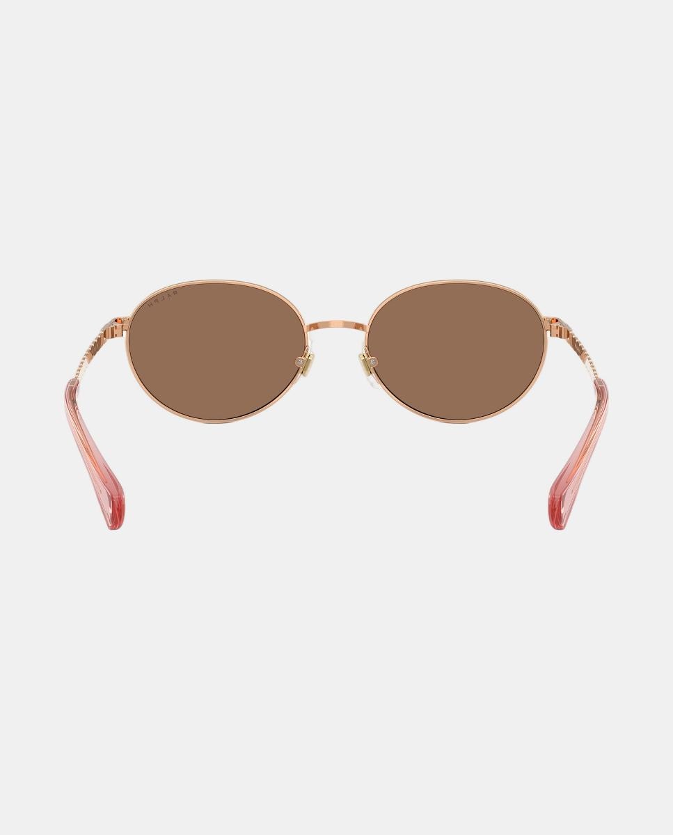 Gafas de sol RA4148 de mujer ovalada en metal - Ralph by Ralph Lauren - Rosa Rosa-6