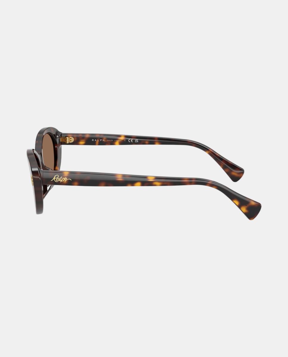 Gafas de sol RA5350U de mujer ovalada en acetato - Ralph by Ralph Lauren - Marrón Marrón-3