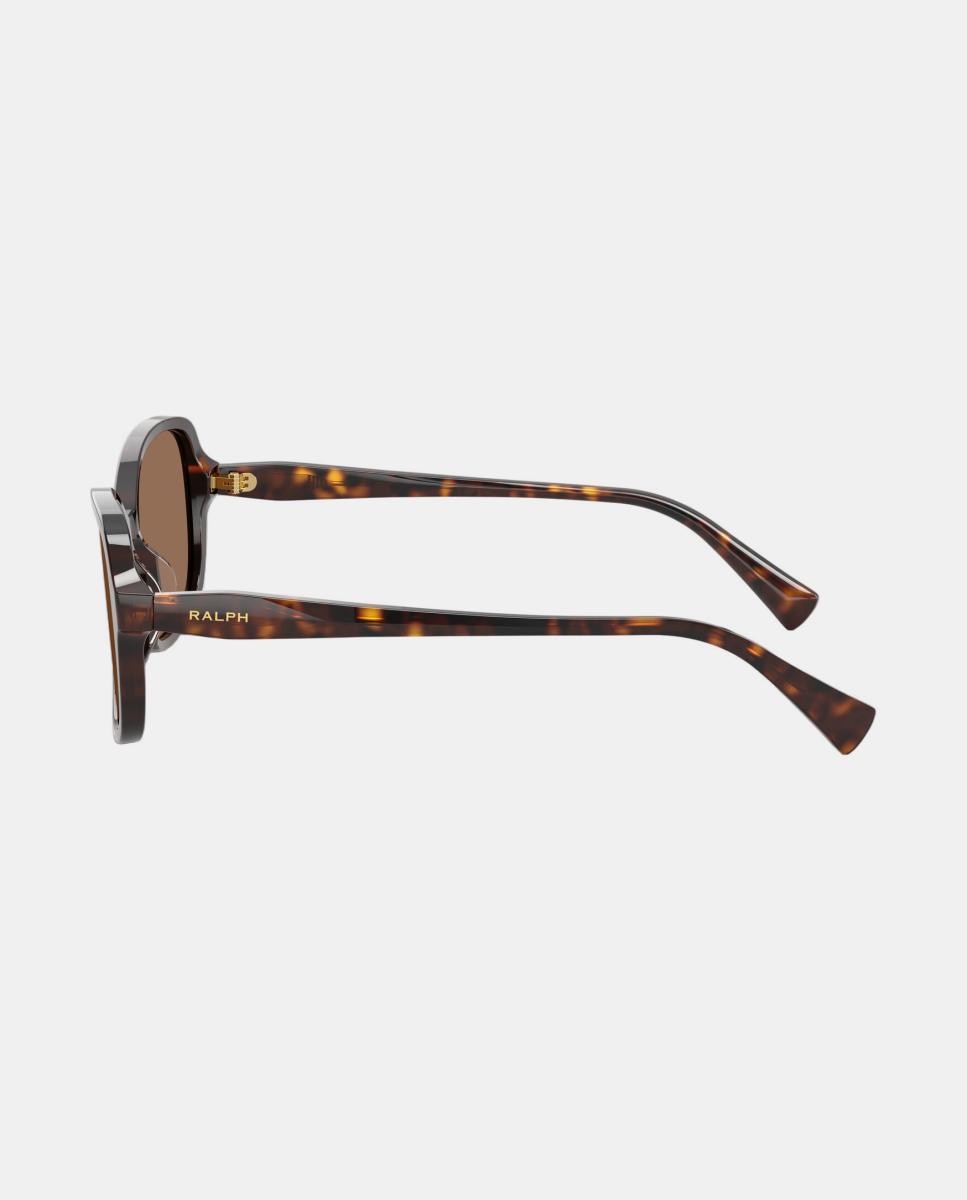 Gafas de sol RA5351U de mujer cuadrada en acetato - Ralph by Ralph Lauren - Marrón Marrón-3