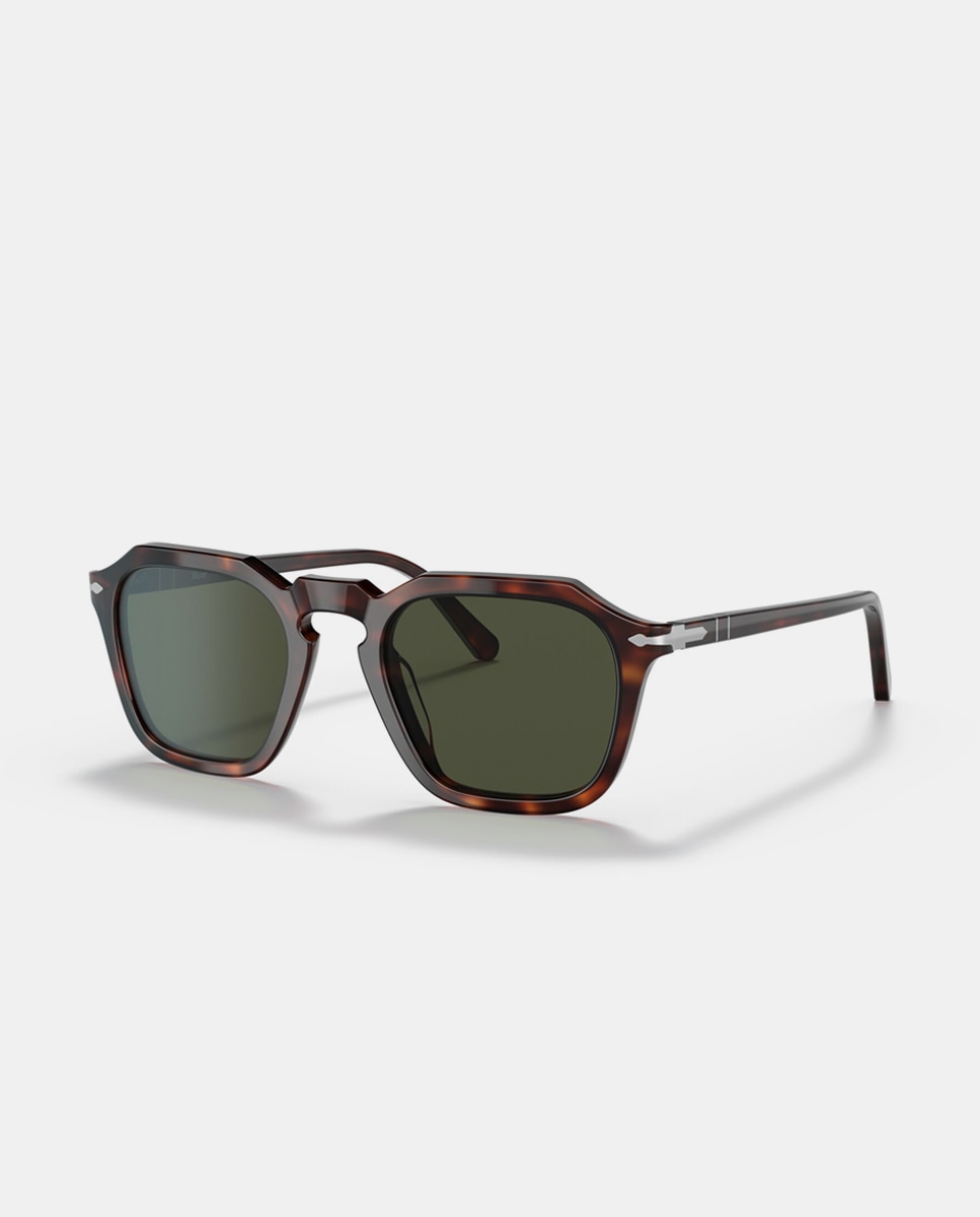 Gafas de sol PO3292S unisex cuadrada en acetato - Persol - Marrón Marrón-2