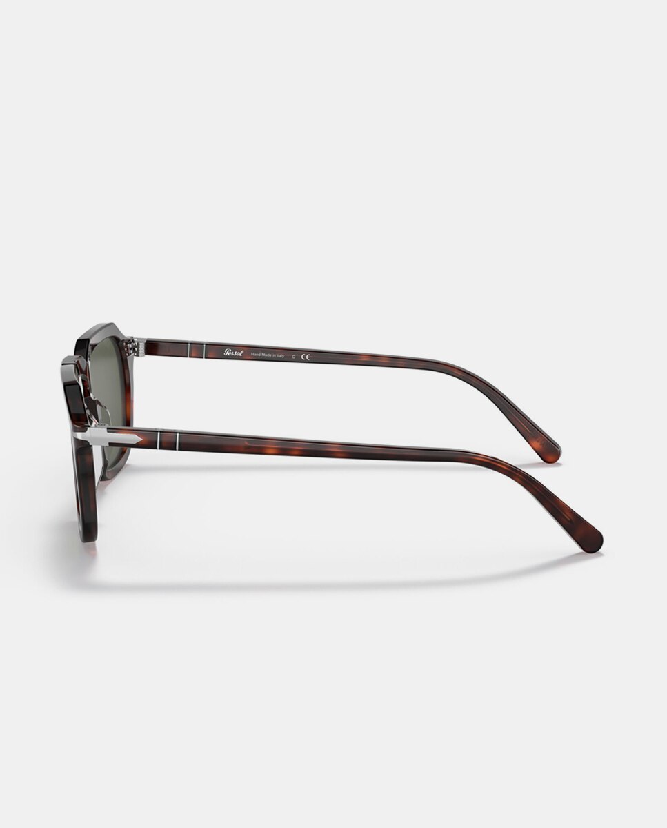 Gafas de sol PO3292S unisex cuadrada en acetato - Persol - Marrón Marrón-3