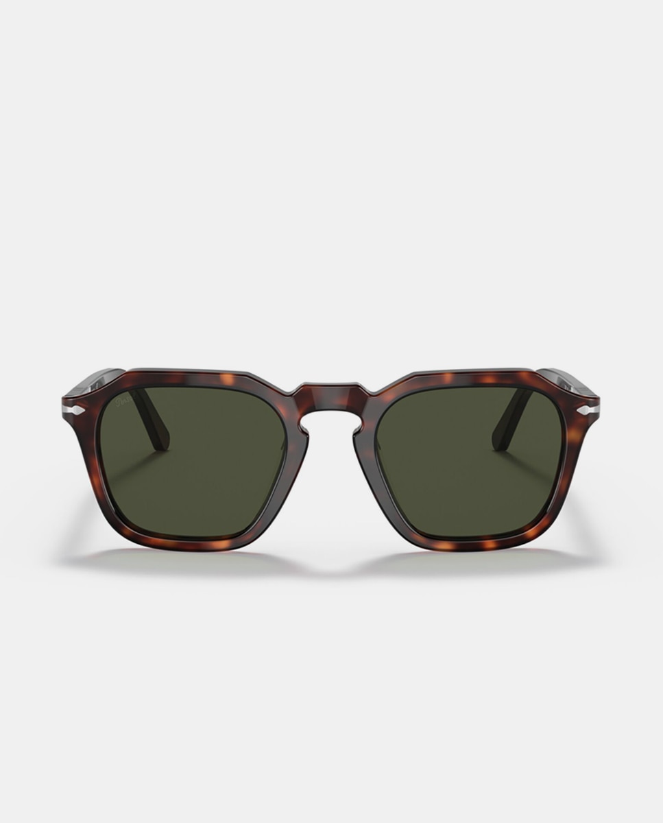 Gafas de sol PO3292S unisex cuadrada en acetato - Persol - Marrón Marrón-4
