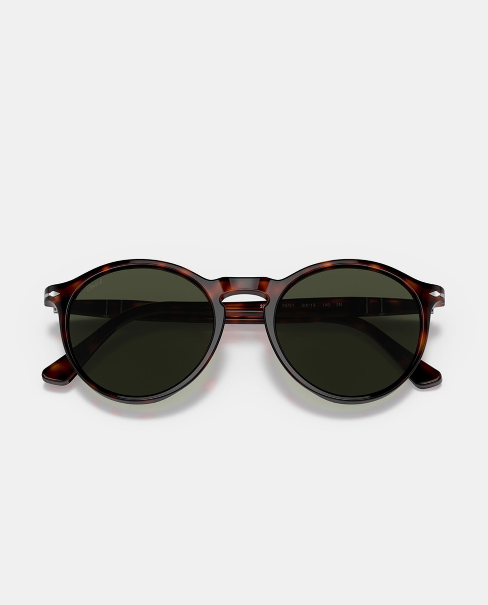 Imagen 5 de Gafas de sol PO3285S unisex redonda en acetato - Persol - Marrón Marrón