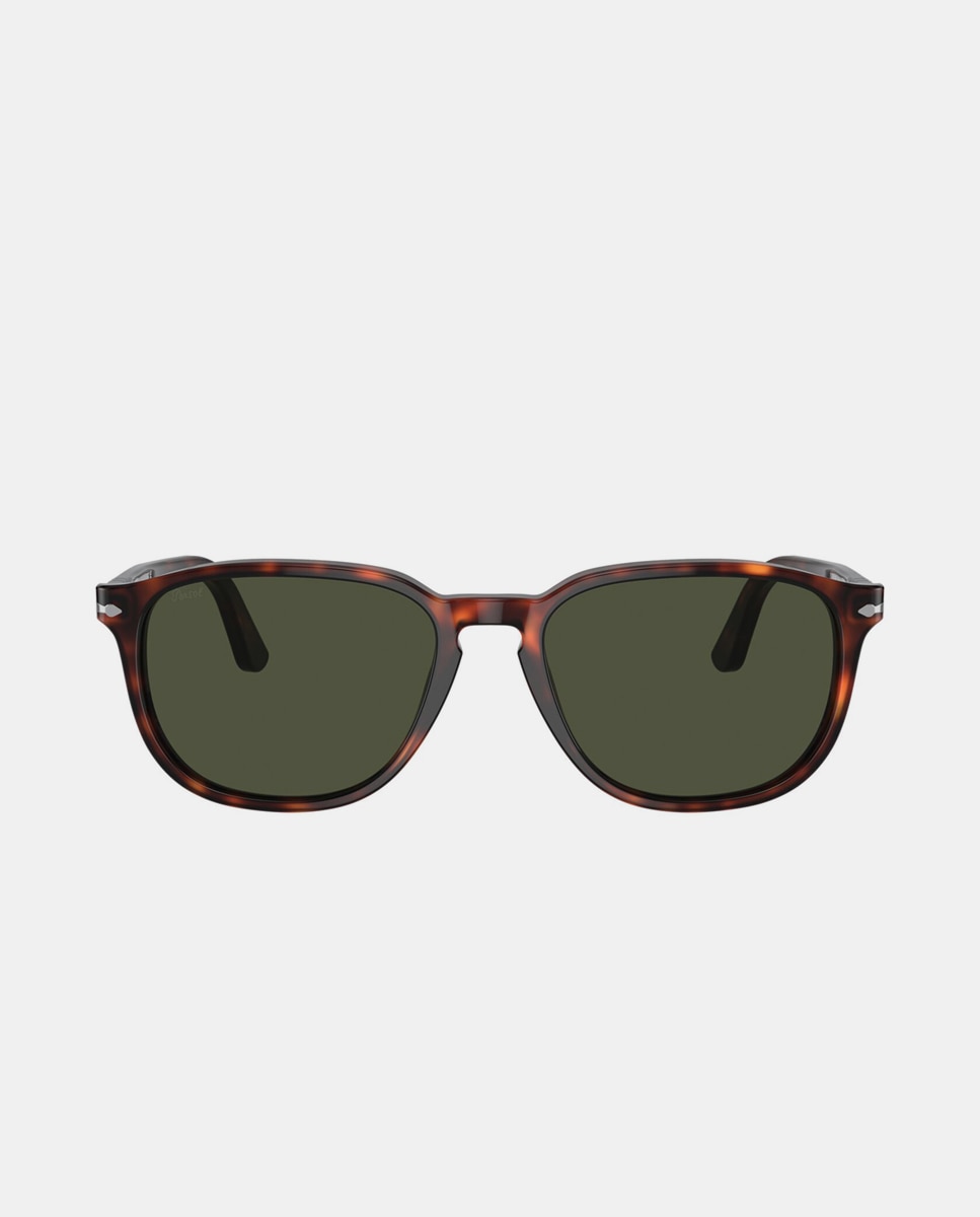 Imagen 1 de Gafas de sol PO3019S de hombre cuadrada en acetato Marrón