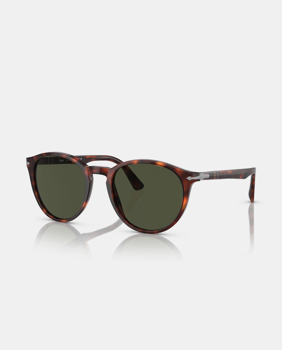 Imagen 2 de Gafas de sol PO3152S de hombre ovalada en acetato - Persol - Marrón Marrón