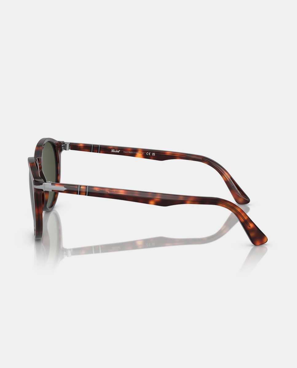 Imagen 3 de Gafas de sol PO3152S de hombre ovalada en acetato - Persol - Marrón Marrón