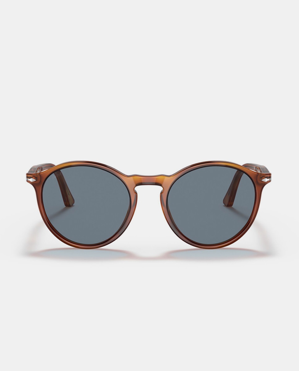 Imagen 4 de Gafas de sol PO3285S unisex redonda en acetato - Persol - Marrón Marrón
