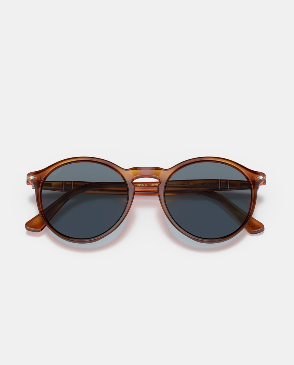 Imagen 5 de Gafas de sol PO3285S unisex redonda en acetato - Persol - Marrón Marrón