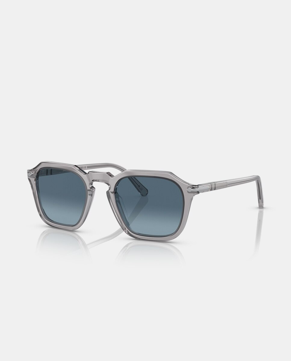 Gafas de sol PO3292S unisex cuadrada en acetato con lente degradada - Persol - Gris Gris-2